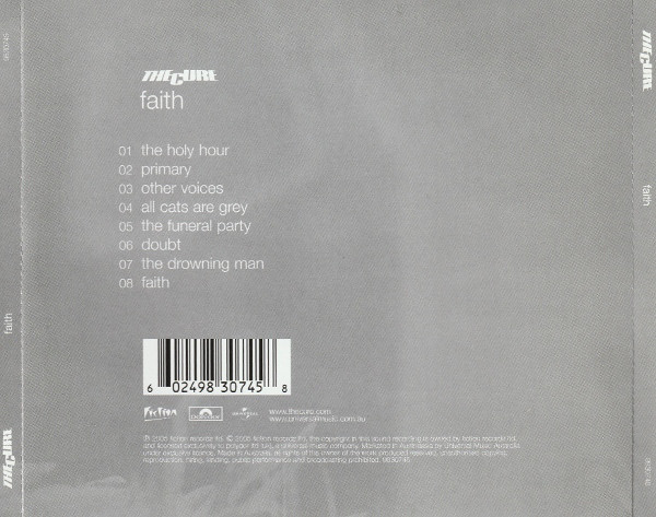 CURE – FAITH…RM CD