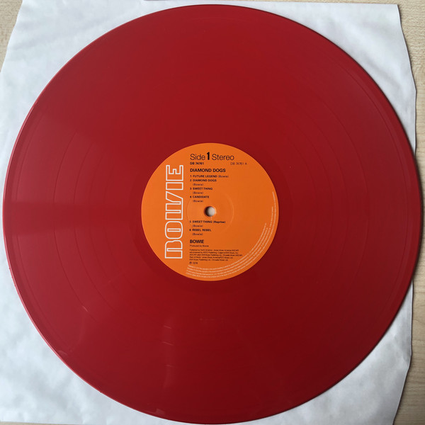 BOWIE DAVID – DIAMOND DOGS ltd. ed. red vinyl…LP