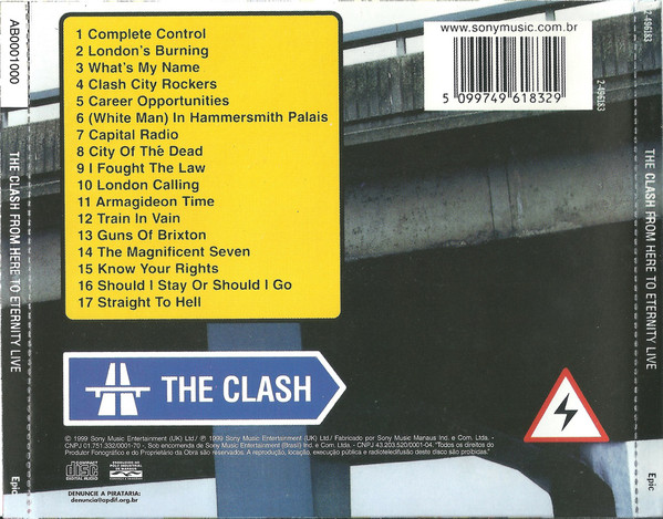 CLASH – FROM HERE TO ETERNITY: LIVE CD