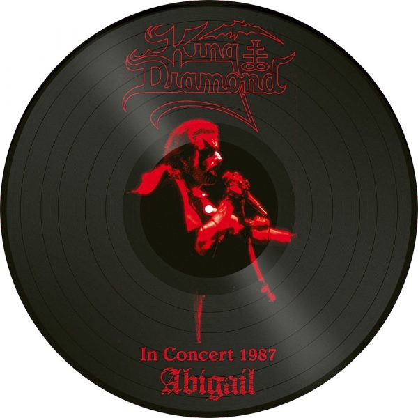 KING DIAMOND - IN CONCERT 1987ABIGAIL COLLECTOR picture disc...lp