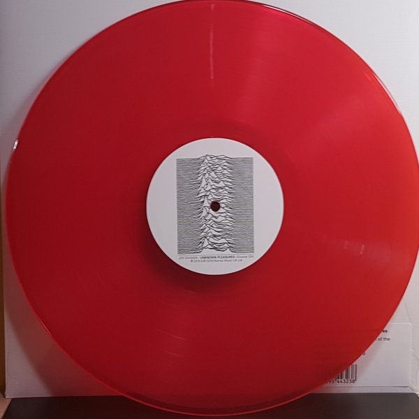 JOY DIVISION – UNKNOWN PLEASURES-40th anniversary ruby red vinyl…LP