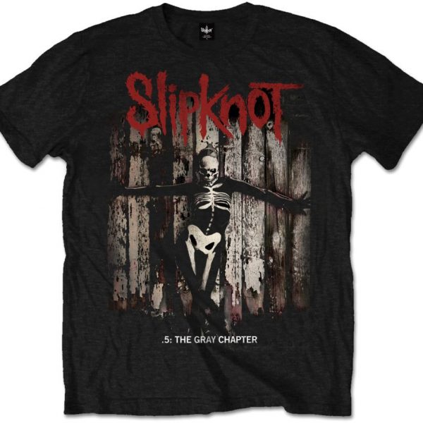 SLIPKNOT – GRAY CHAPTER ALBUM COVER….TS-M