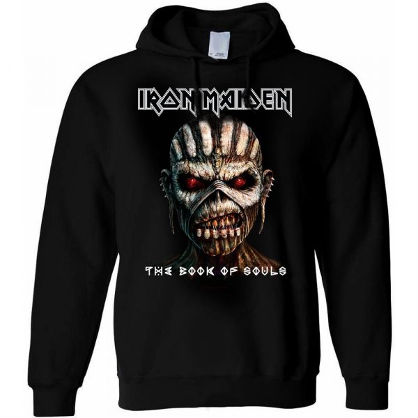 IRON MAIDEN - BOOK OF SOULS...HOODIE-XL