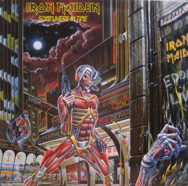 IRON MAIDEN – SOMEWHERE IN TIME LP