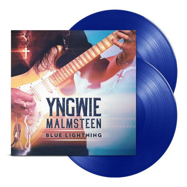 YNGWIE MALMSTEEN - BLUE LIGHTNING blue vinyl LP2