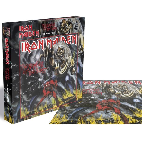 IRON MAIDEN – NUMBER OF THE BEAST PUZZLE 500 PIECE