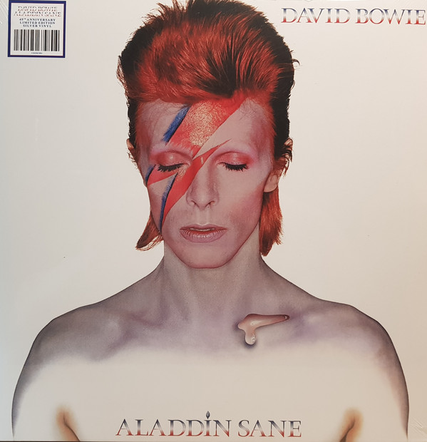 BOWIE DAVID – ALADDIN SANE 45 anniversary ltd silver vinyl…LP