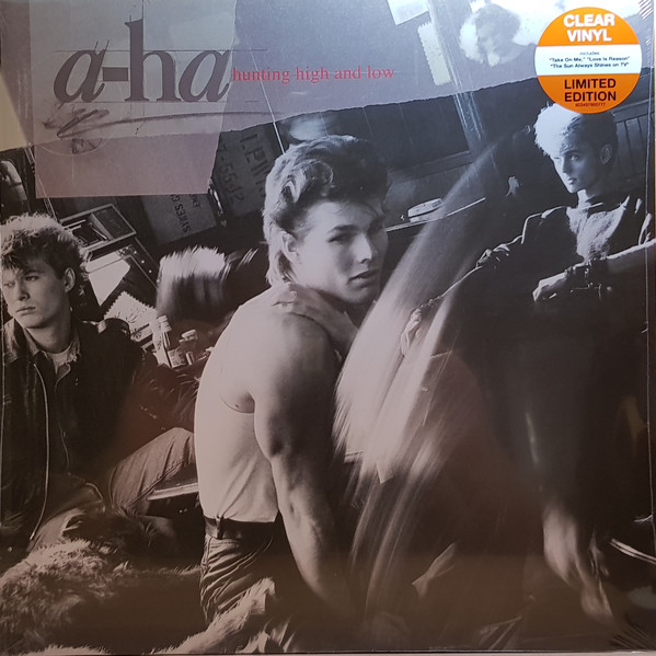 A-HA – HUNTING HIGH AND LOW…clear LP