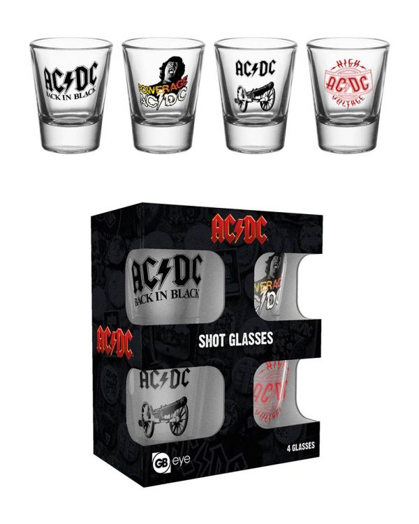 MERC - AC/DC SHOT GLASSES