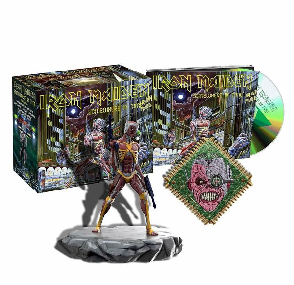 IRON MAIDEN - SOMWHERE IN TIME (Collector's Edition With Eddie Figure) (2019) CD