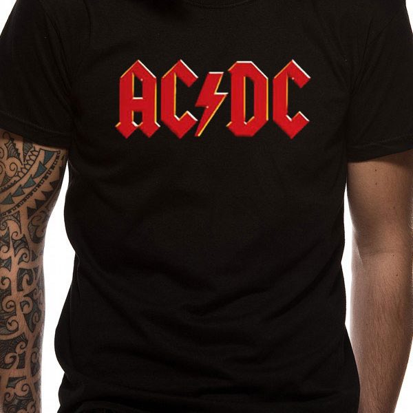 AC/DC – RED LOGO…TS-XL