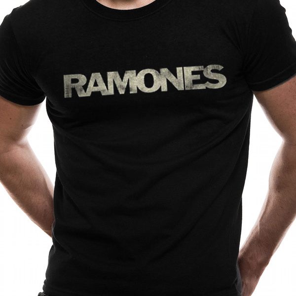 RAMONES – LOGO RANGE BLACK TS-M