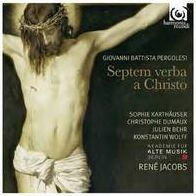 PERGOLESI/JACOBS – SEPTEM VERBA A CHRISTO…CD