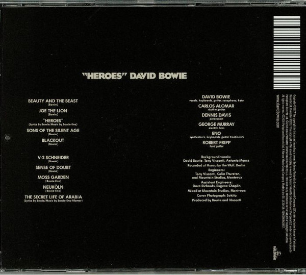 BOWIE DAVID – HEROES