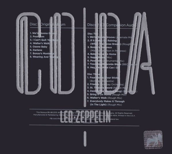 LED ZEPPELIN – CODA Ltd (rem.2015)