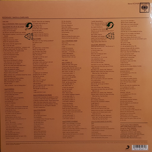 SIMON & GARFUNKEL – BOOKENDS…LP