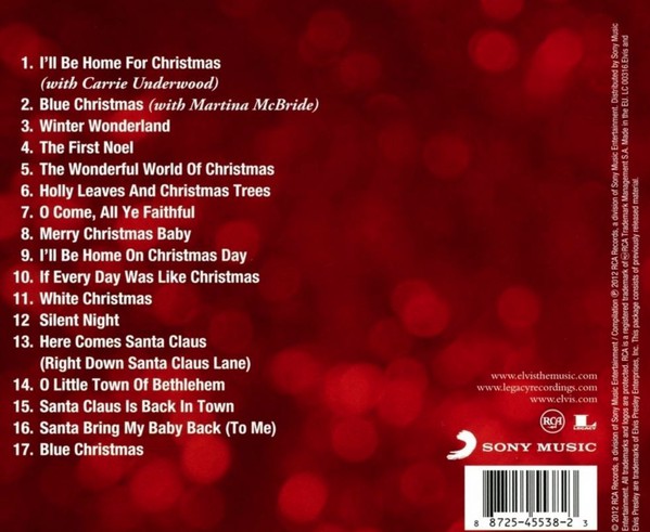 PRESLEY ELVIS – CLASIC CHRISTMAS ALBUM