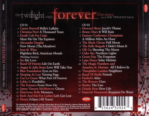 OST – TWILIIGHT SAGA FOREVER…CD2