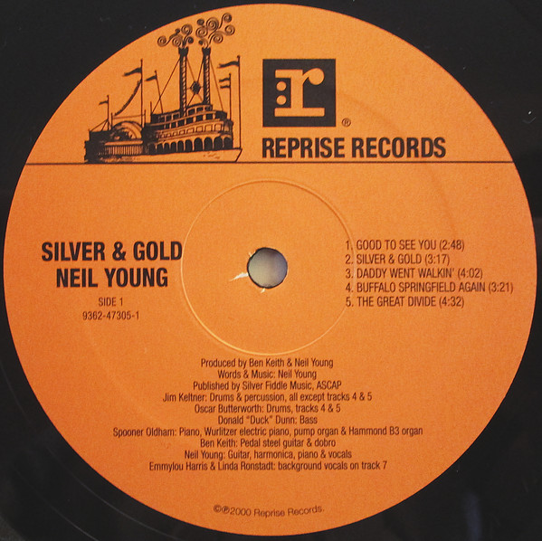 YOUNG NEIL – SILVER & GOLD…LP