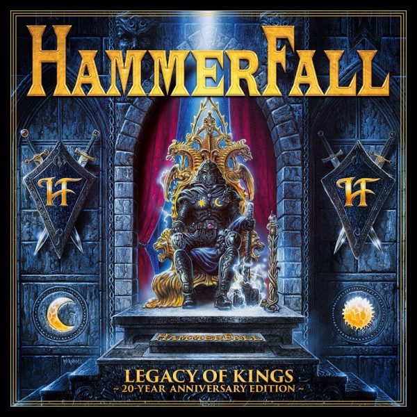 HAMMERFALL – LEGACY OF THE KINGS…20 anniversary…CD2/DVD