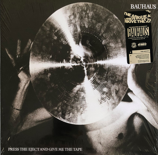 BAUHAUS – PRESS THE EJECT AND GIVE ME THE TAPE 40 anniversary white vinyl…LP