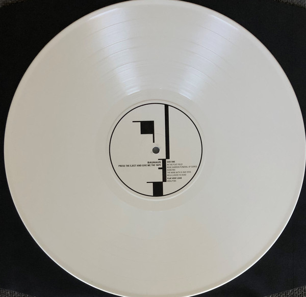 BAUHAUS – PRESS THE EJECT AND GIVE ME THE TAPE 40 anniversary white vinyl…LP