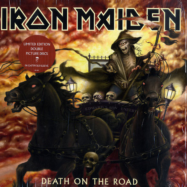 IRON MAIDEN – DEATH ON THE ROAD pisture disc…LP2