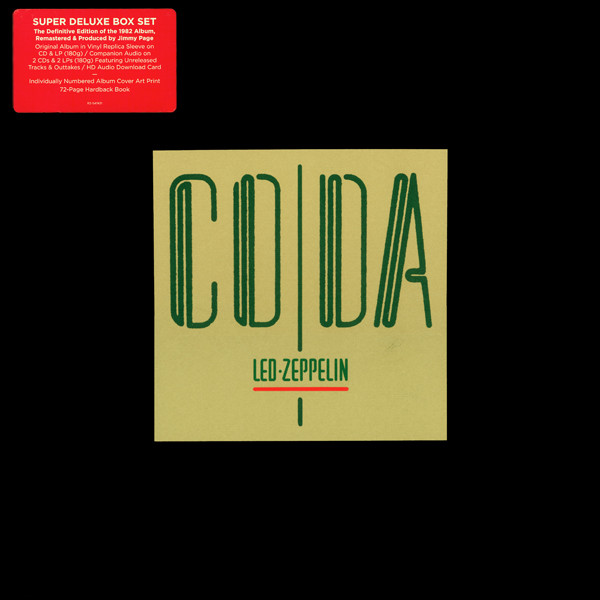 LED ZEPPELIN – CODA BOX (rem.2015) Super Deluxe Edition Box Triple vinyl, 180 grams, Box-Set, Remastered