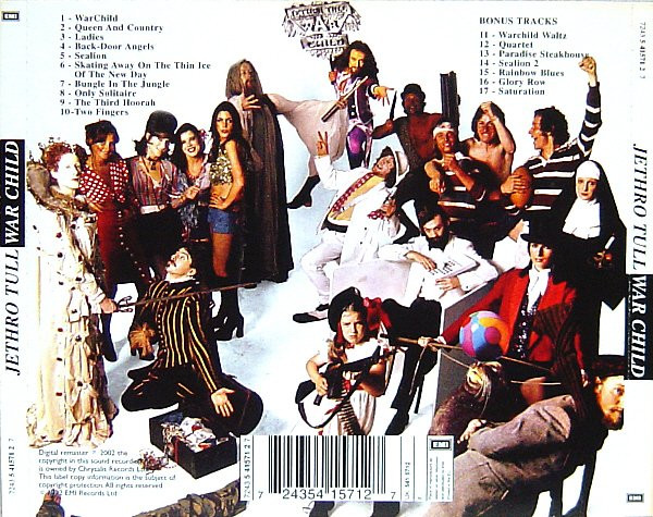 JETHRO TULL – WAR CHILD CD RM