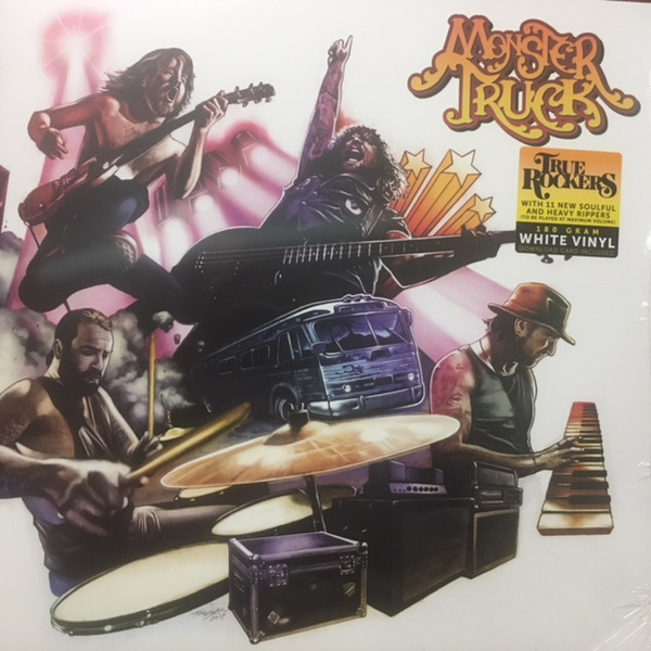 MONSTER TRUCK – TRUE ROCKERS white vinyl LP