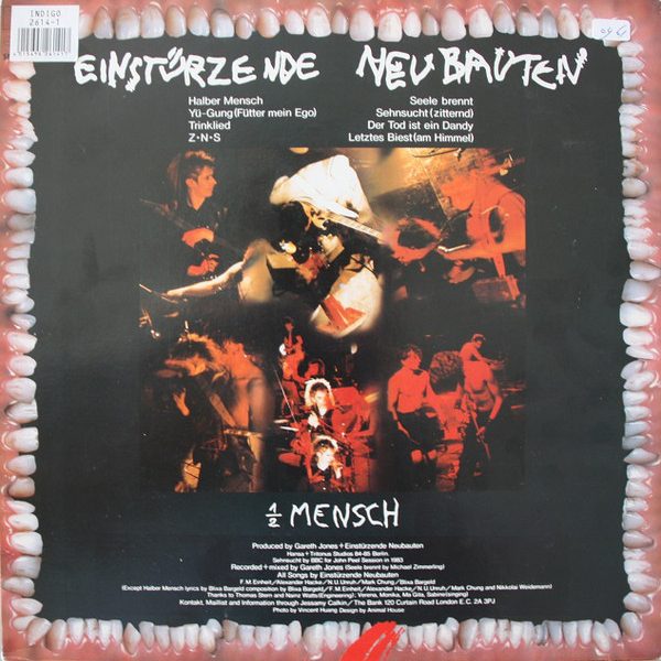 EINSTURZENDE NEUBAUTEN – HALBER MANSCH…LP