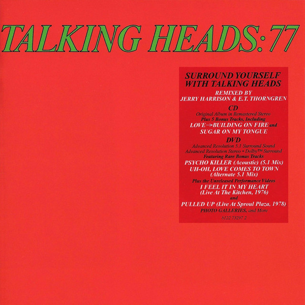 TALKING HEADS – 77 CD+DVD