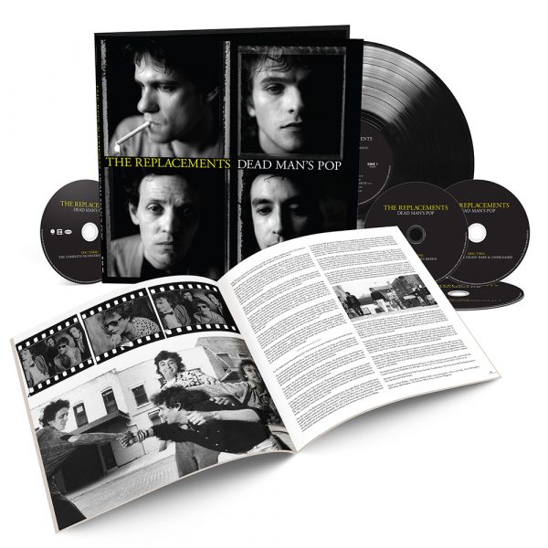 REPLACEMENTS – DEAD MAN’S POP LP + 4CD BOX
