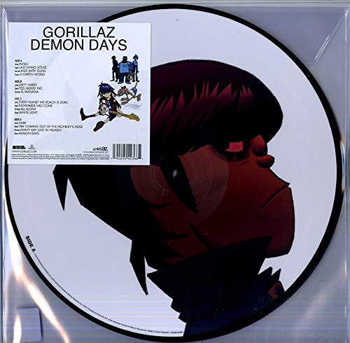 GORILLAZ – DEMON DAYS picture vinyl…LP2