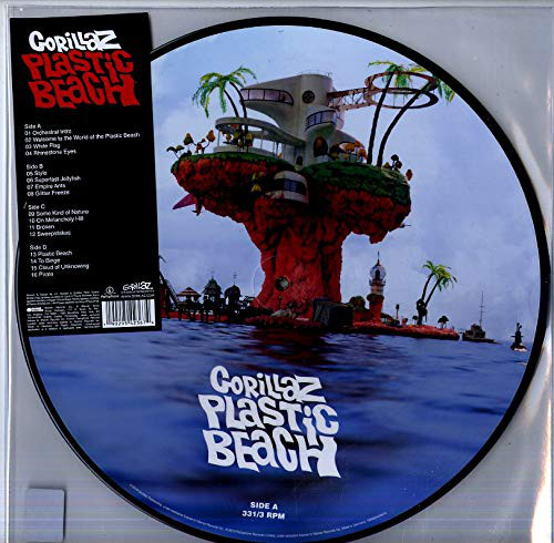 GORILLAZ – PLASTIC BEACH (picture vinyl) LP2