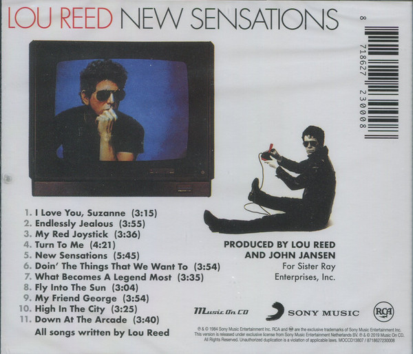 REED LOU – NEW SENSATIONS CD