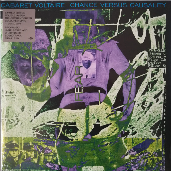 CABARET VOLTAIRE – CHANCE VERSUS CAUSALITY ltd transparent green vinyl LP2