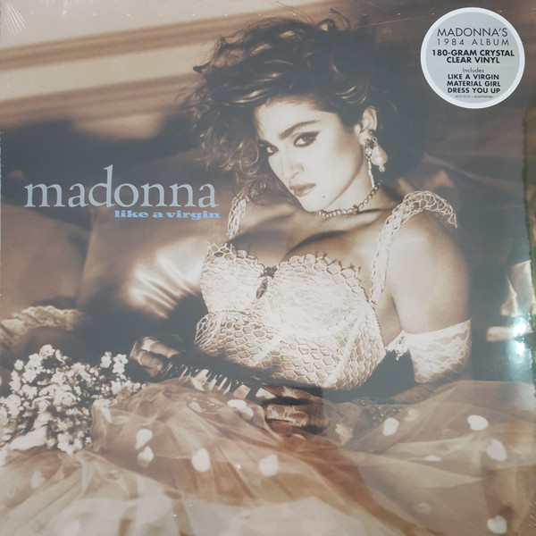 MADONNA – LIKE A VIRGIN crystal clear vinyl LP