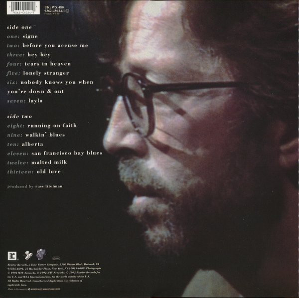 CLAPTON ERIC – UNPLUGGED…LP