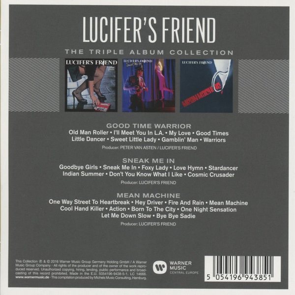 LUCIFER’S FRIEND – TRIPLE ALBUM COLECTION