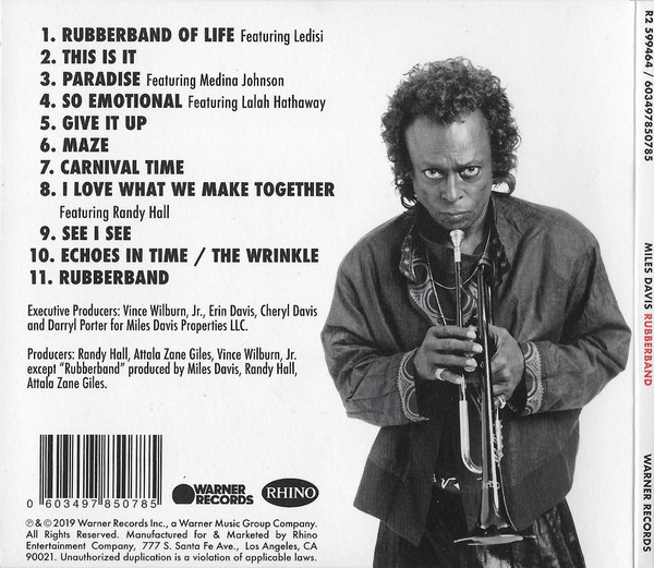 DAVIS MILES – RUBBERBAND…CD