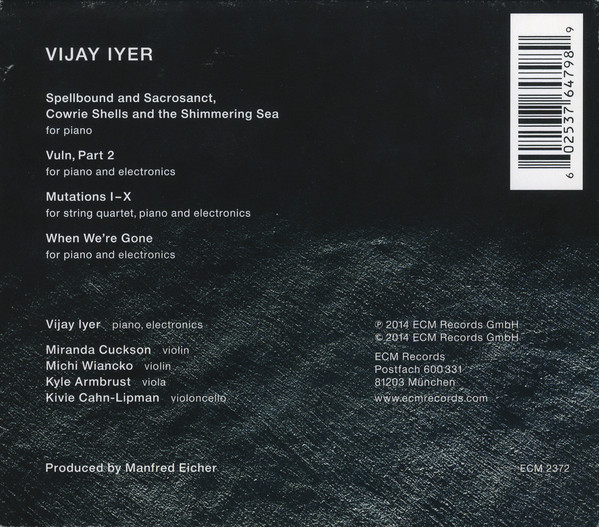 IYER VIJAY – MUTATION CD