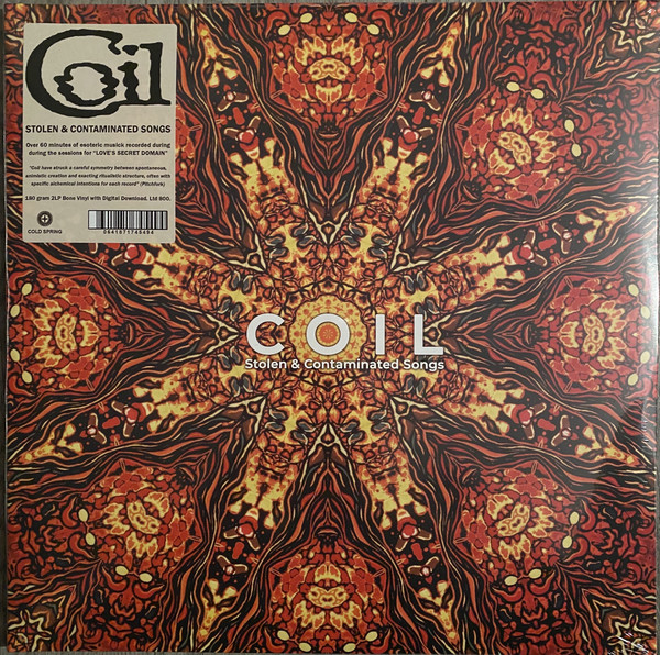 COIL – STOLEN & CONTAMINATED SONGS bone vinyl LP2
