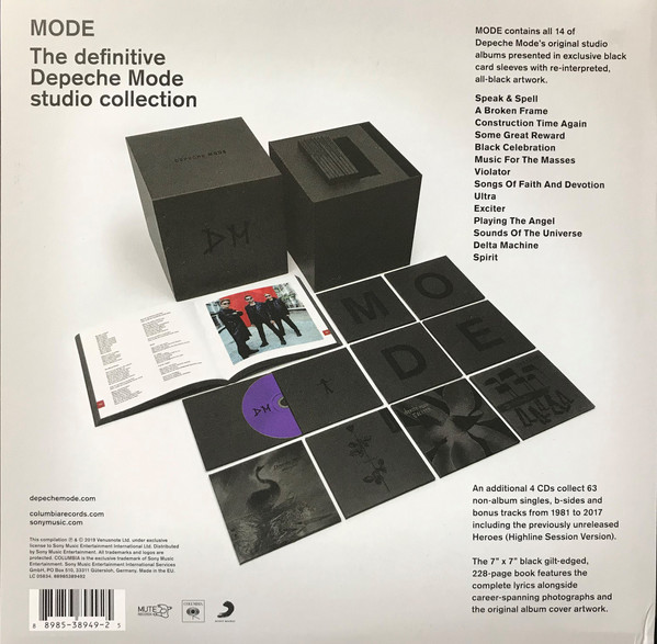 DEPECHE MODE – MODE CD18 BOX