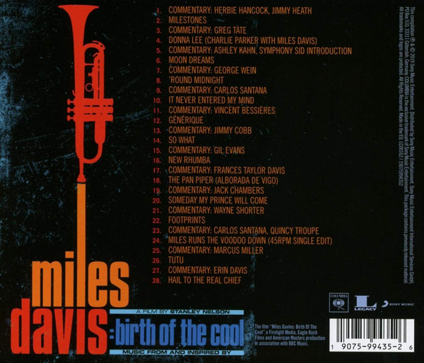 O.S.T. – MILES DAVIS BIRTH OF THE COOL CD