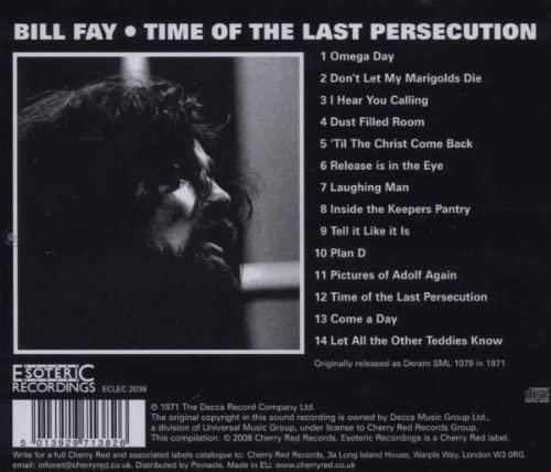 FAY BILL – TIME OF THE LAST PERSECUTION