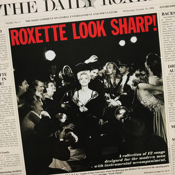 ROXETTE – LOOK SHARP…LP RED VINYL