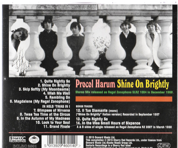 PROCOL HARUM – SHINE ON BRIGHTLY