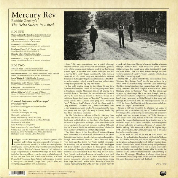 MERCURY REV – BOBBIE GENTRY’S THE DELTA SWEETE REVISITED LP