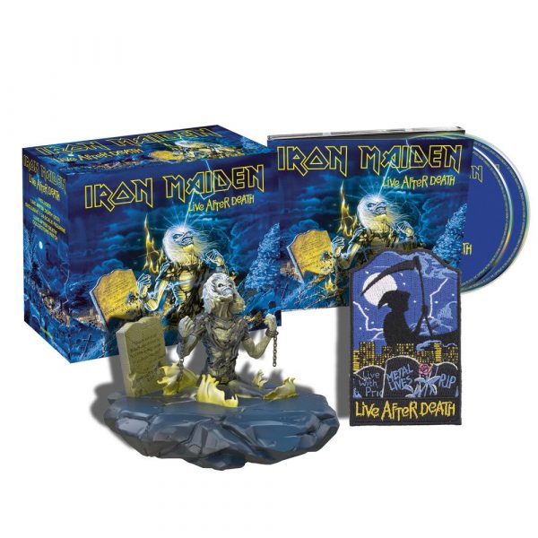 IRON MAIDEN – LIVE AFTER DEATH   CD+ Figura
